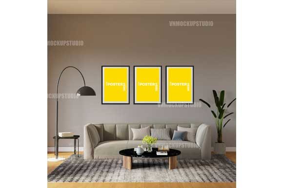 Download Framed Mockup, Interior Mock Up - Framed mockup Collection