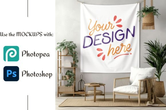 Download 60x80 Inches Wall Tapestry Mockup - Premium Resources