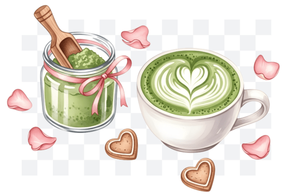 Download Matcha Latte Art PNG Clipart - Latte art png Collection
