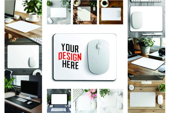 Download Mousepad White Free Mockups Bundle - Premium Resources